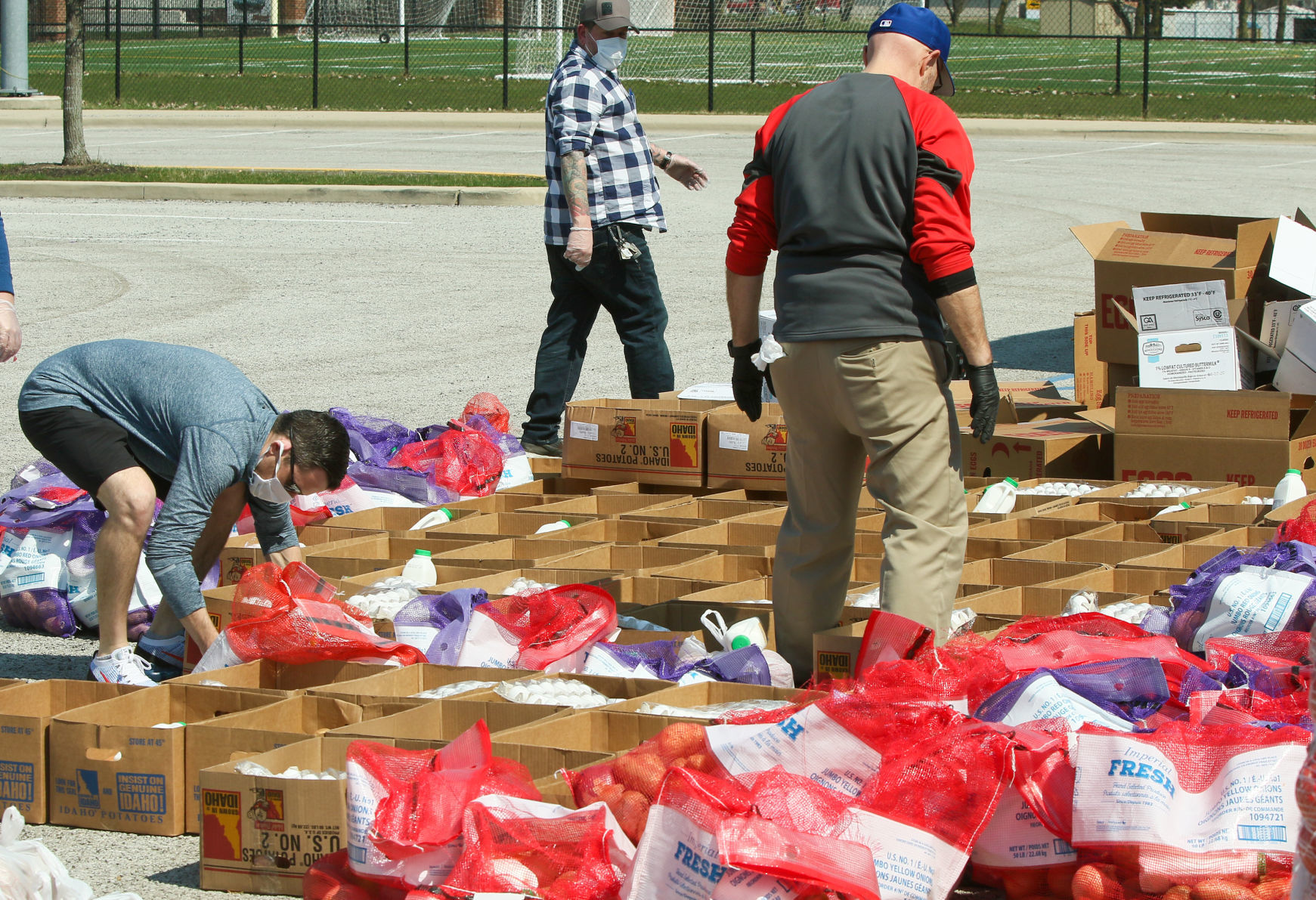 The City of Crown Point is partners with Sysco Chicago to offer a free drive-thru pantry